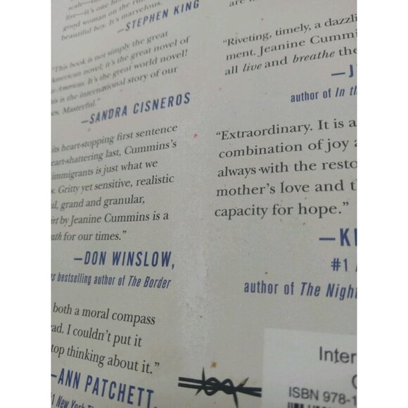 American Dirt by Jeanine Cummins Oprah Book Club Border Drama Novel - Picture 7 of 8